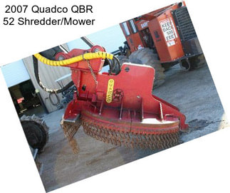 2007 Quadco QBR 52 Shredder/Mower