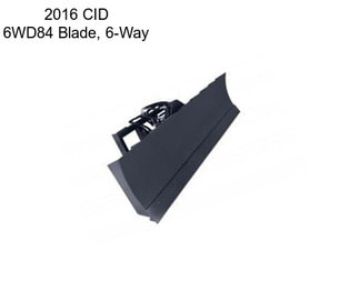 2016 CID 6WD84 Blade, 6-Way