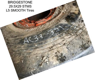 BRIDGESTONE 29.5X29 STMS L5 SMOOTH Tires