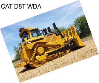 CAT D8T WDA