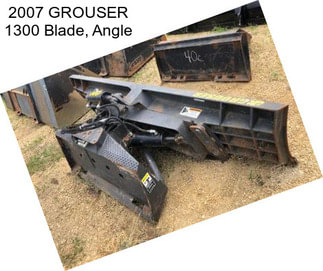 2007 GROUSER 1300 Blade, Angle