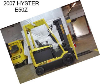 2007 HYSTER E50Z