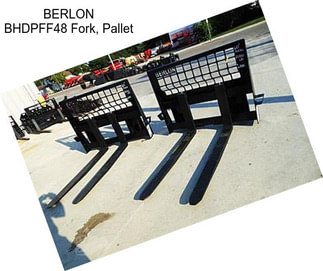 BERLON BHDPFF48 Fork, Pallet