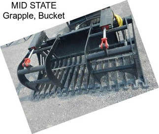 MID STATE Grapple, Bucket