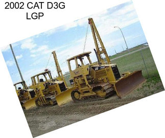 2002 CAT D3G LGP