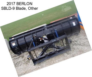 2017 BERLON SBLD-9 Blade, Other