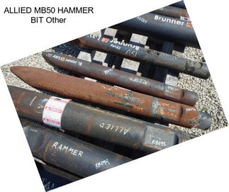 ALLIED MB50 HAMMER BIT Other