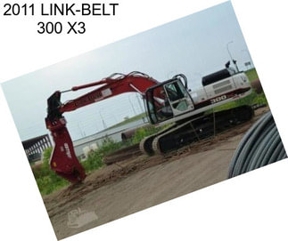 2011 LINK-BELT 300 X3