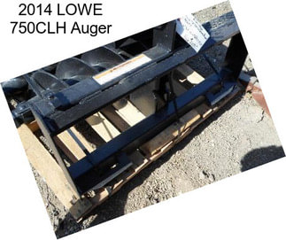 2014 LOWE 750CLH Auger