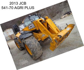 2013 JCB 541-70 AGRI PLUS