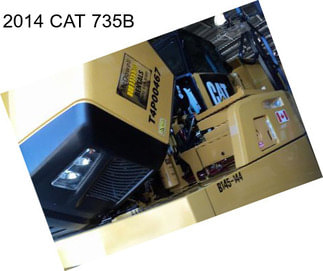 2014 CAT 735B