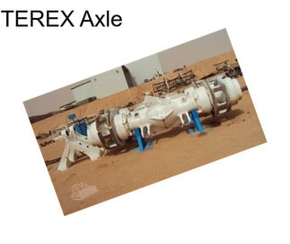 TEREX Axle