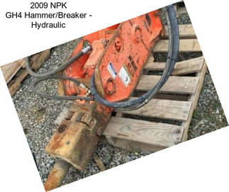 2009 NPK GH4 Hammer/Breaker - Hydraulic