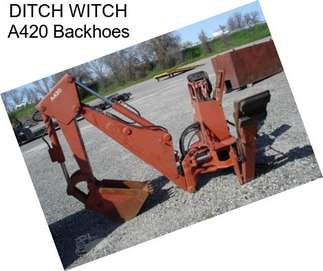 DITCH WITCH A420 Backhoes