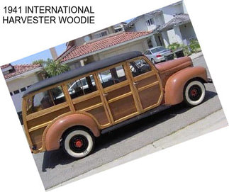 1941 INTERNATIONAL HARVESTER WOODIE