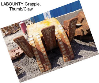 LABOUNTY Grapple, Thumb/Claw