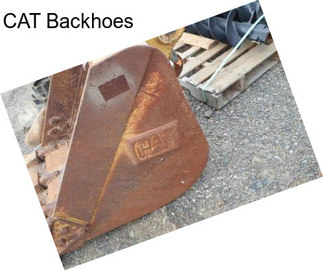 CAT Backhoes