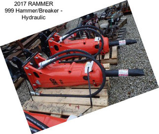 2017 RAMMER 999 Hammer/Breaker - Hydraulic