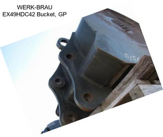 WERK-BRAU EX49HDC42 Bucket, GP