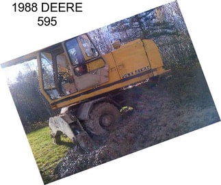 1988 DEERE 595