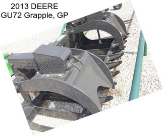 2013 DEERE GU72 Grapple, GP
