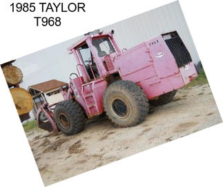 1985 TAYLOR T968