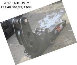 2017 LABOUNTY BLS40 Shears, Steel