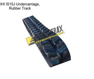 IHI IS15J Undercarriage, Rubber Track
