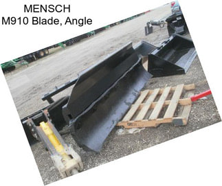 MENSCH M910 Blade, Angle