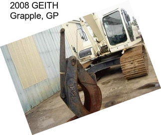 2008 GEITH Grapple, GP