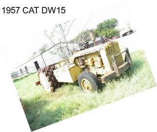 1957 CAT DW15