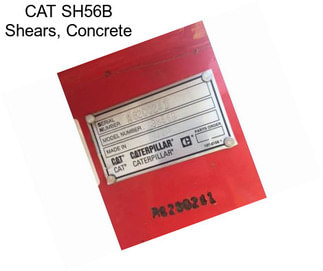 CAT SH56B Shears, Concrete