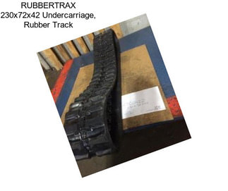RUBBERTRAX 230x72x42 Undercarriage, Rubber Track