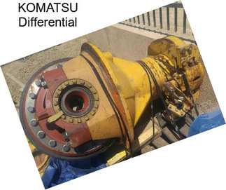 KOMATSU Differential