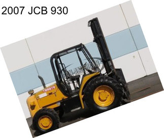 2007 JCB 930