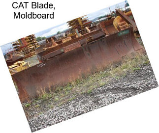 CAT Blade, Moldboard