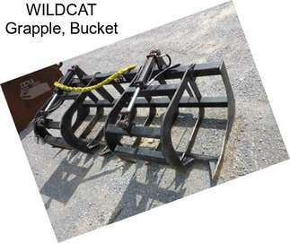 WILDCAT Grapple, Bucket