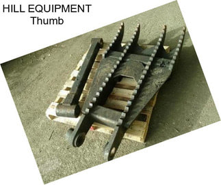 HILL EQUIPMENT Thumb