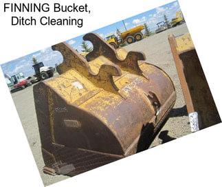 FINNING Bucket, Ditch Cleaning