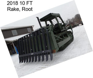 2018 10 FT Rake, Root