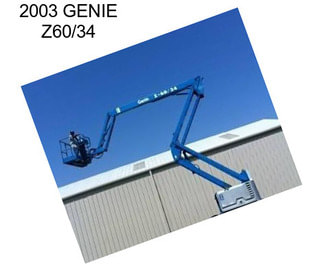 2003 GENIE Z60/34
