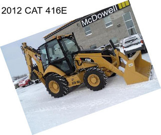 2012 CAT 416E