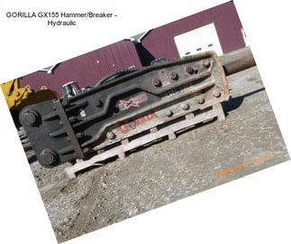 GORILLA GX155 Hammer/Breaker - Hydraulic