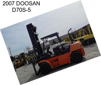 2007 DOOSAN D70S-5