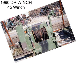 1990 DP WINCH 45 Winch