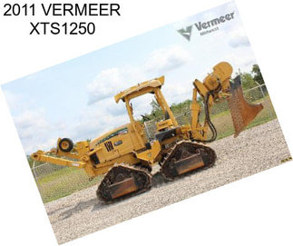 2011 VERMEER XTS1250