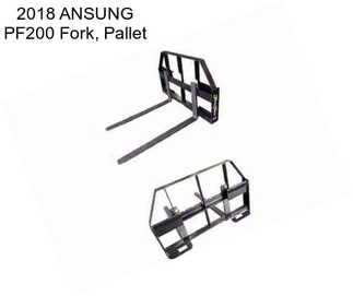 2018 ANSUNG PF200 Fork, Pallet