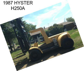1987 HYSTER H250A