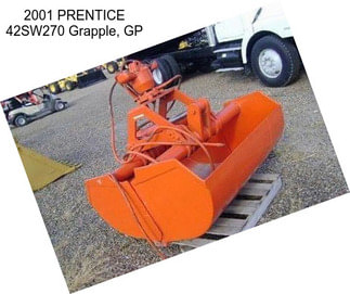 2001 PRENTICE 42SW270 Grapple, GP