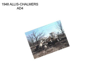 1948 ALLIS-CHALMERS AD4
